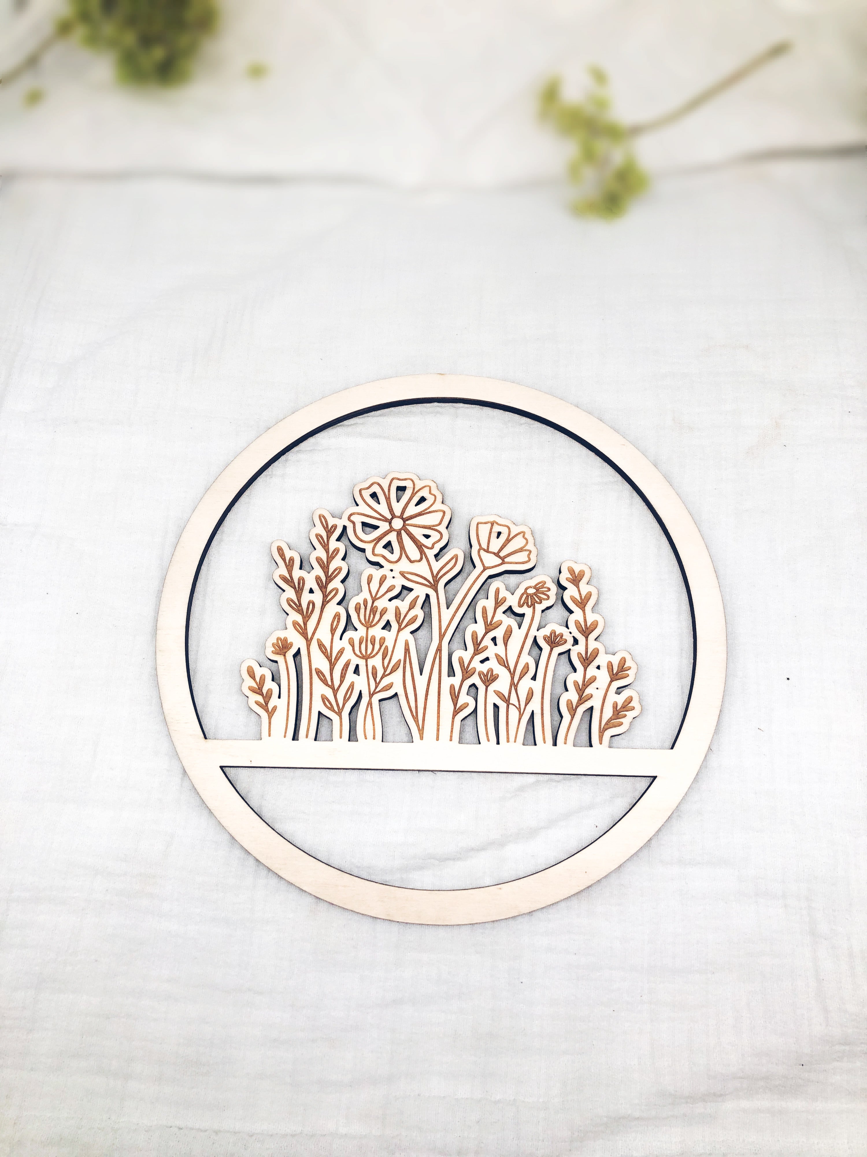 Chair wreath wedding better together made of wood