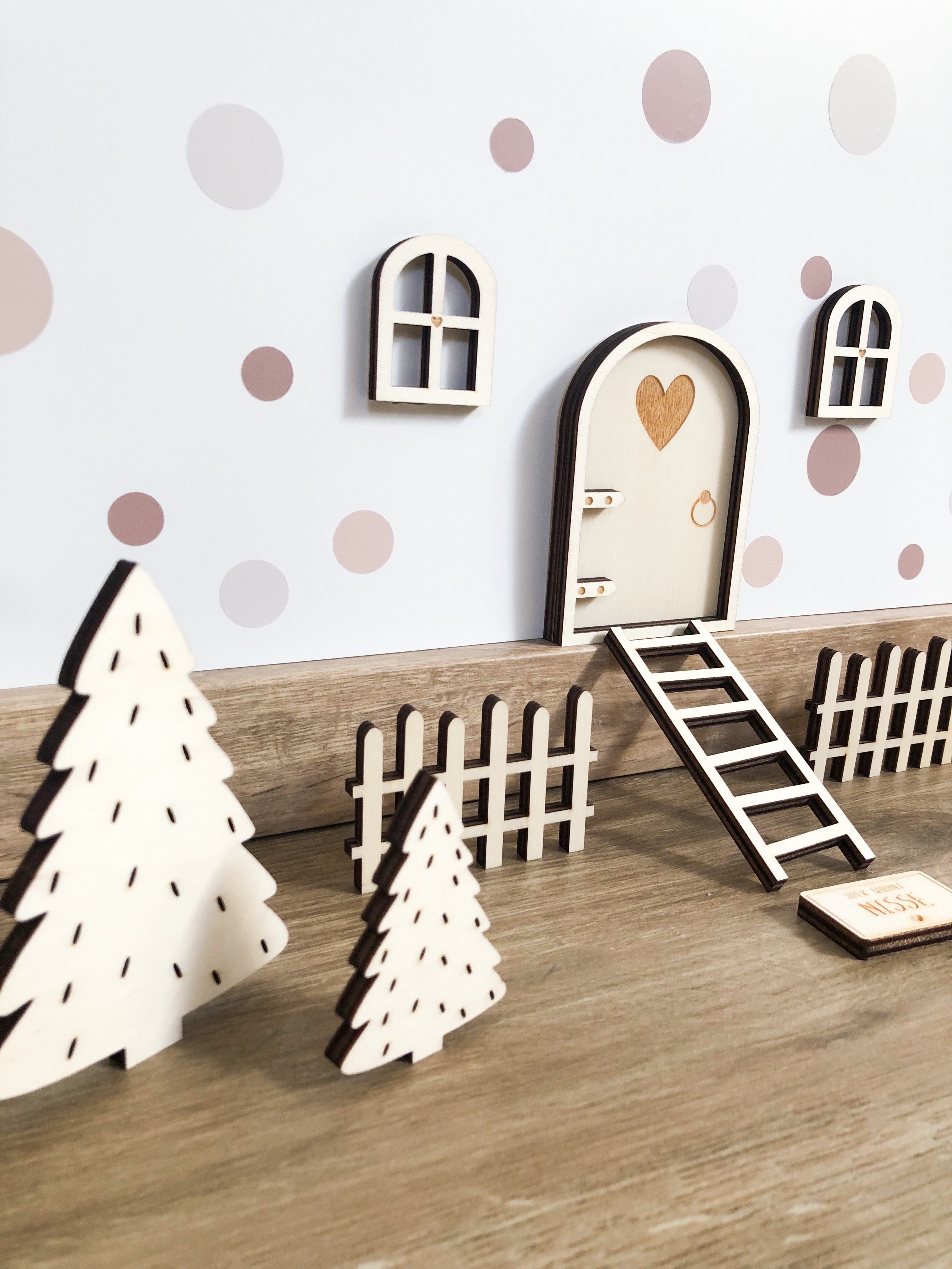 Wichteltür Wichtelset personalisiert Weihnachten Advent
