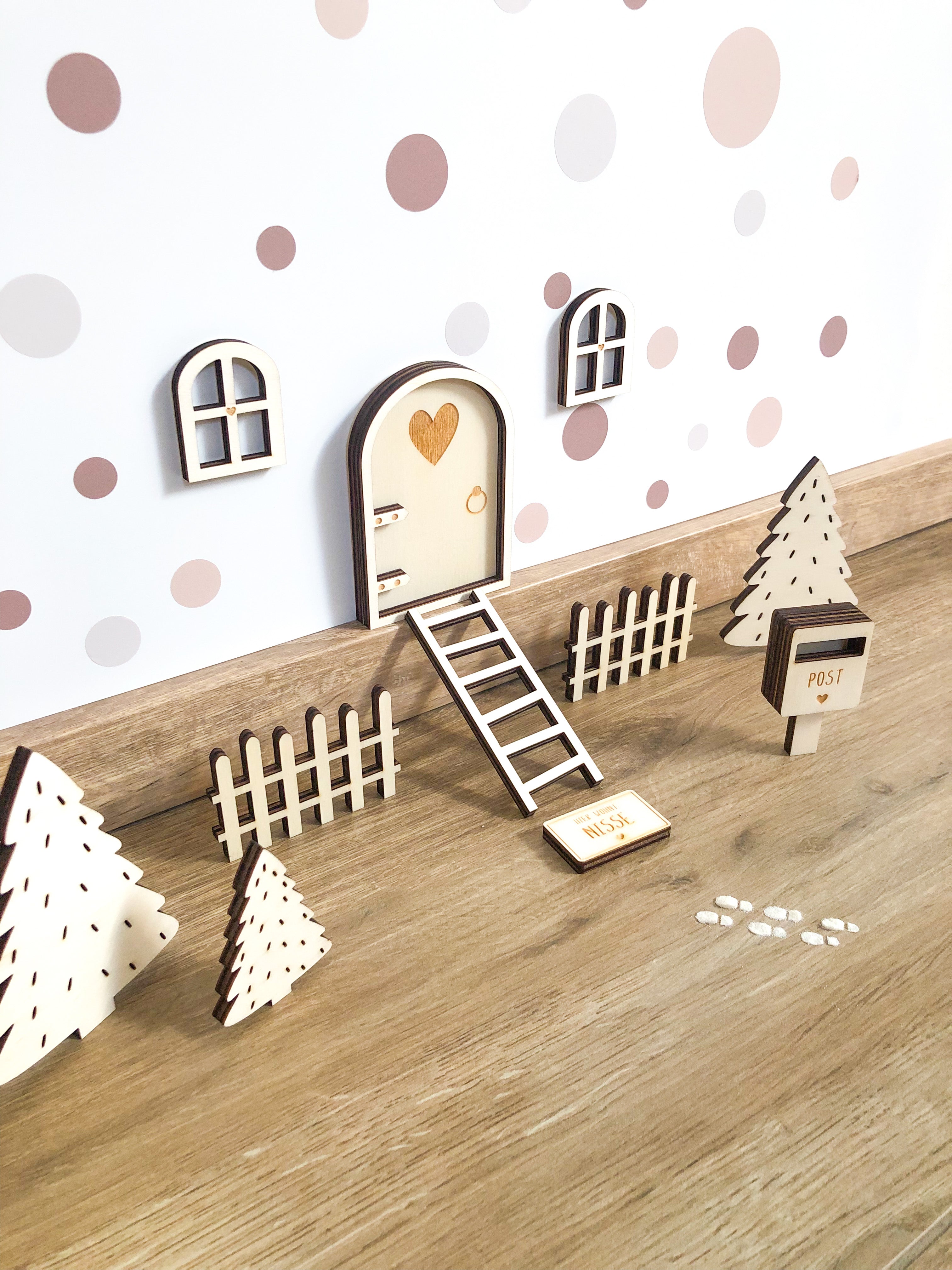 Wichteltür Wichtelset personalisiert Weihnachten Advent
