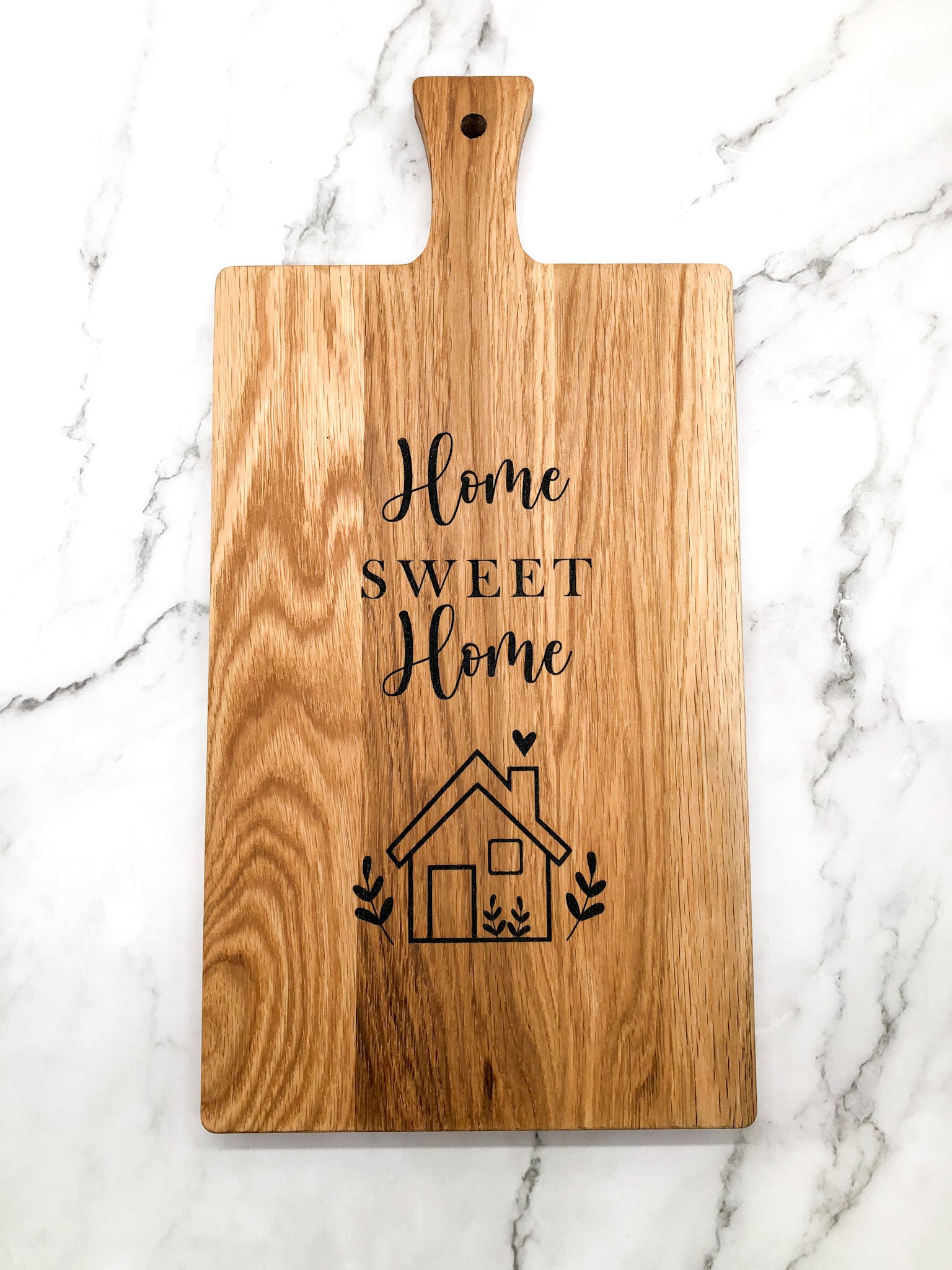 Holzbrett Schneidebrett Home sweet Home