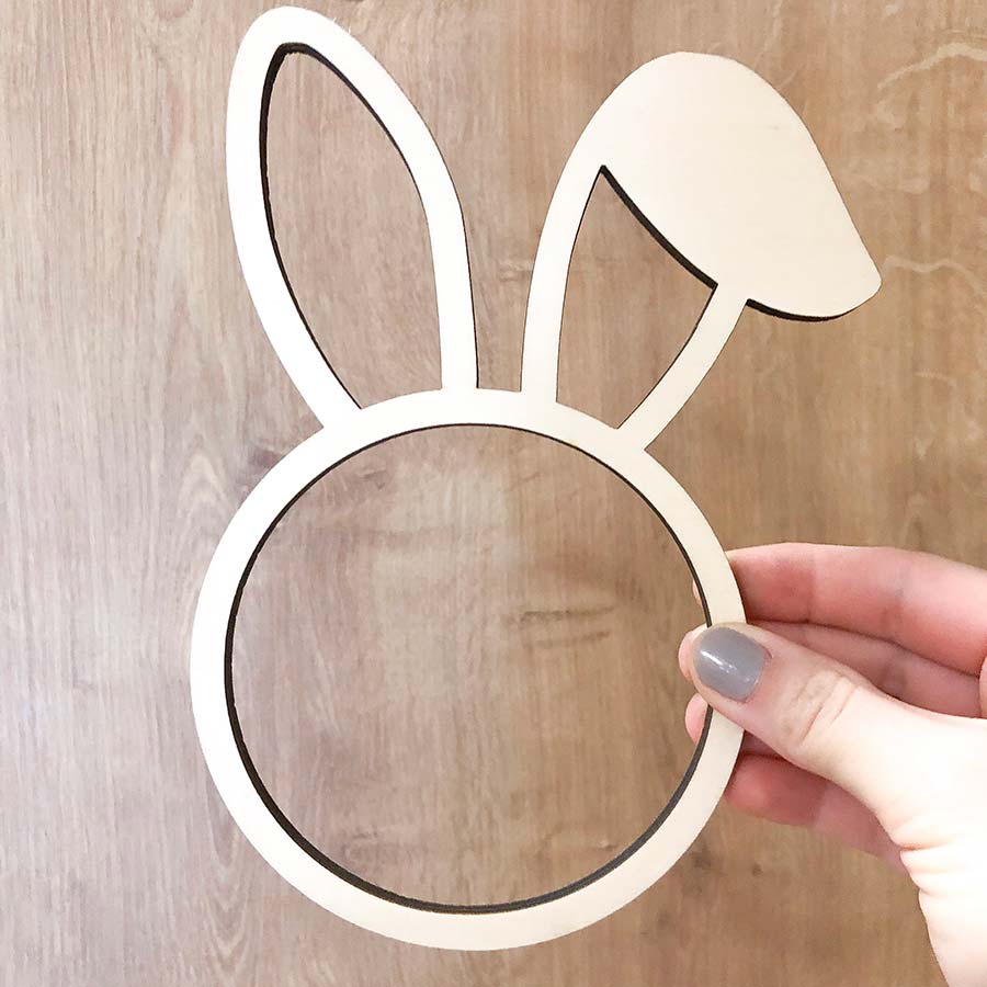 osterdeko holz osterhase