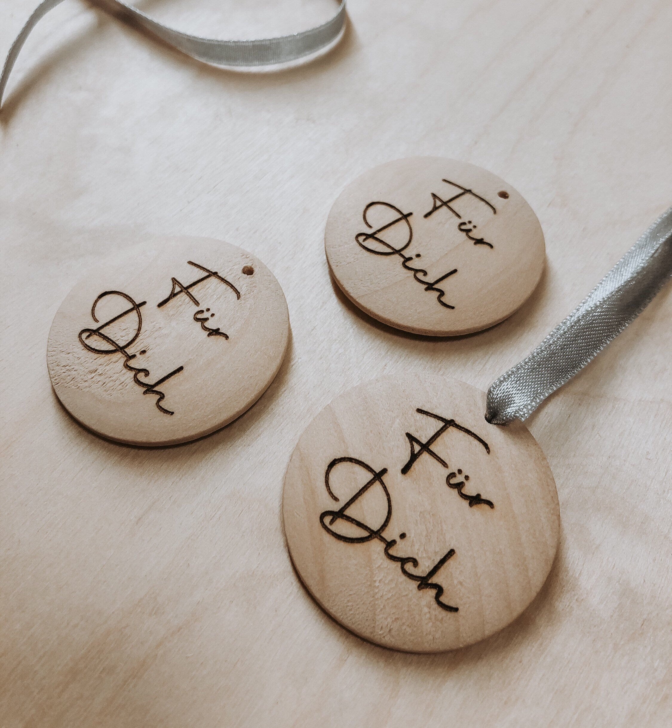 Wooden gift tag for you
