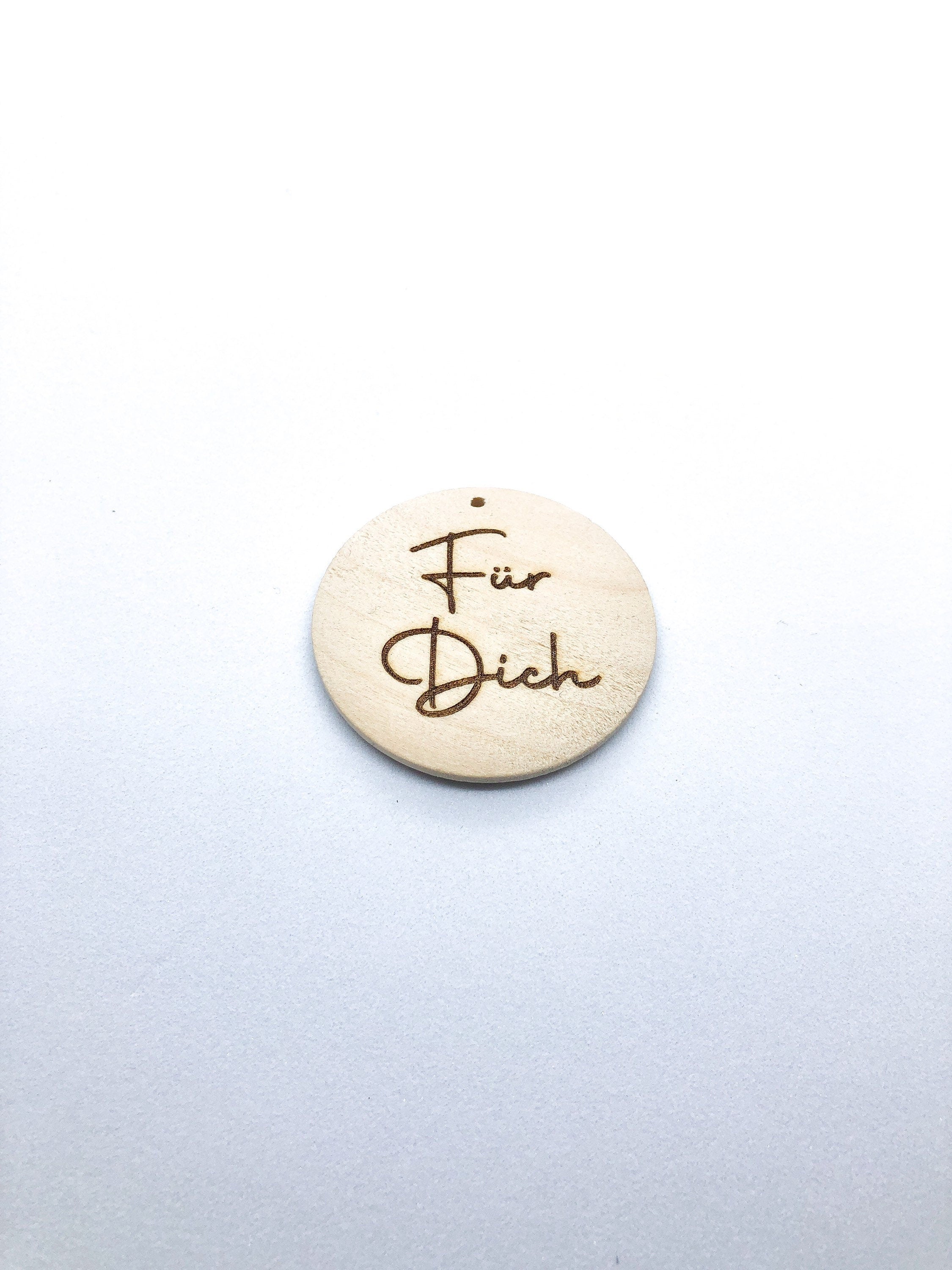 Wooden gift tag for you