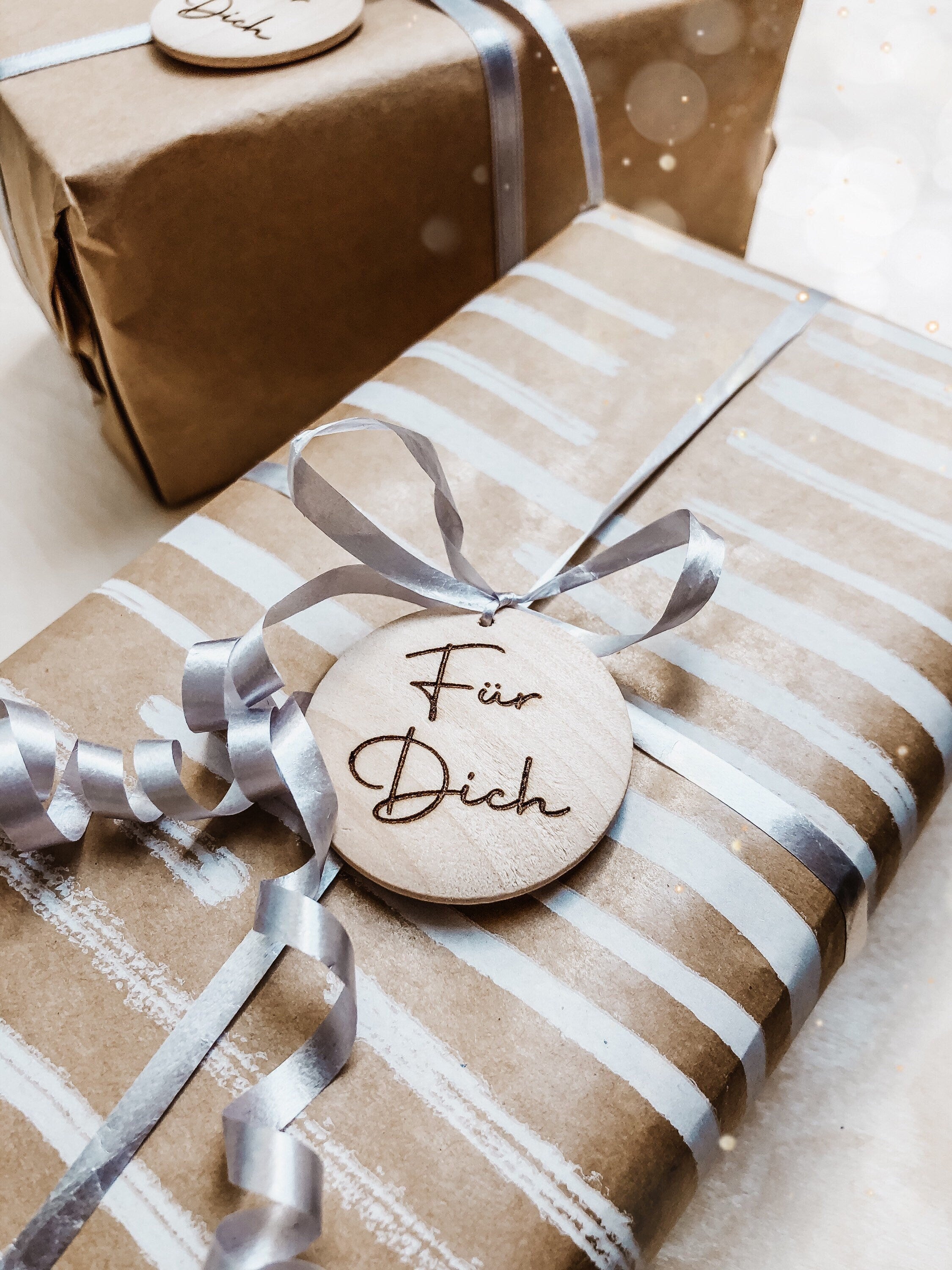 Wooden gift tag for you