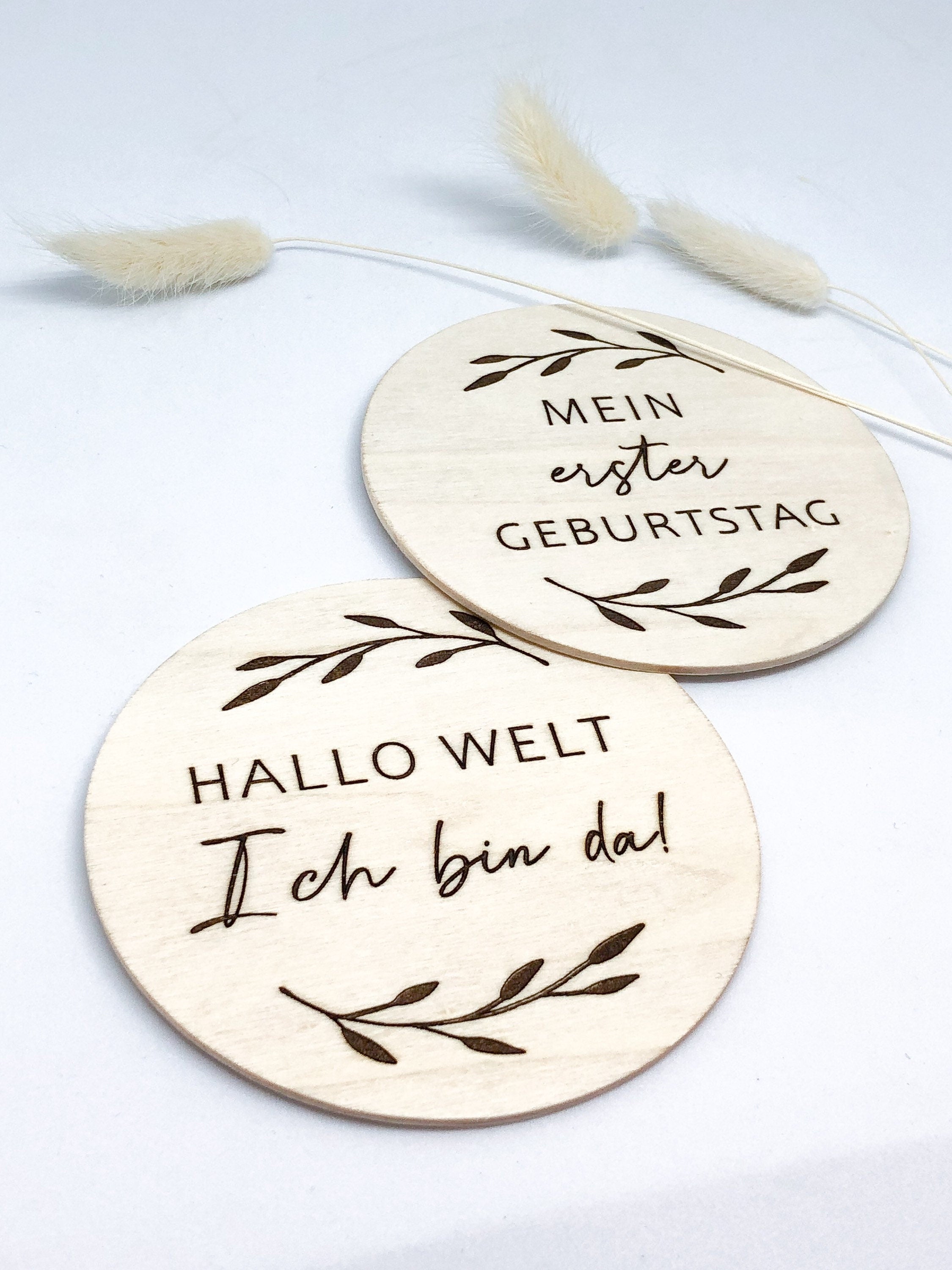 Meilensteine Baby Geschenk mein erstes Jahr