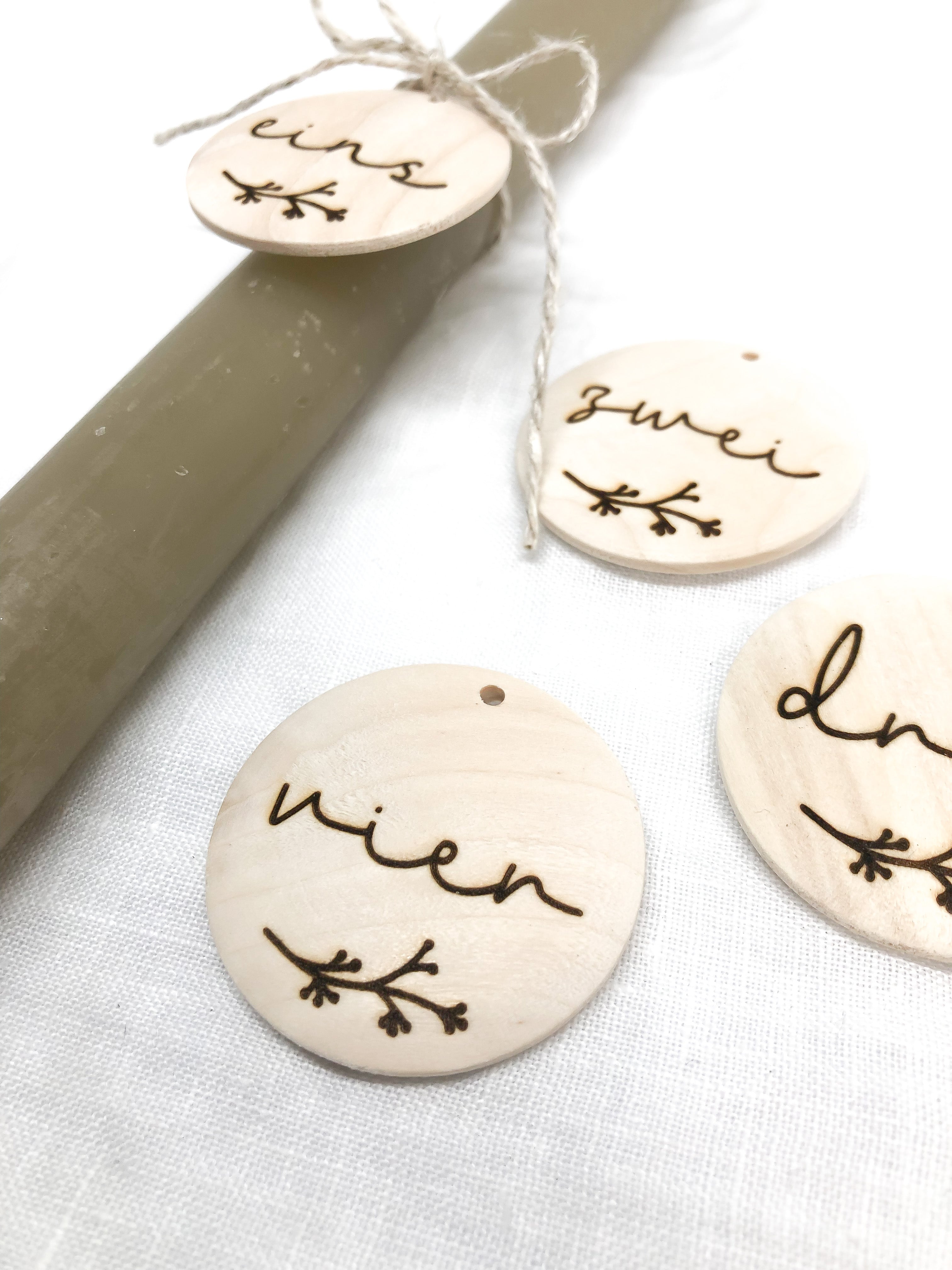 Gift tag personalized with name engraved SPARKLE